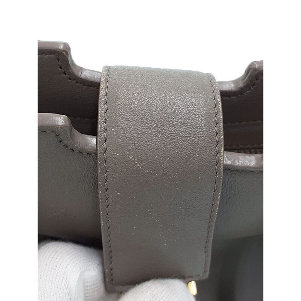 SAINT LAURENT PARIS Cabas 2WAY Leather Handbag - Picture 9 of 9